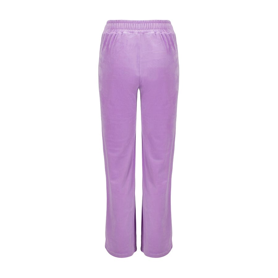 Purple MyMuse Velour Bukse