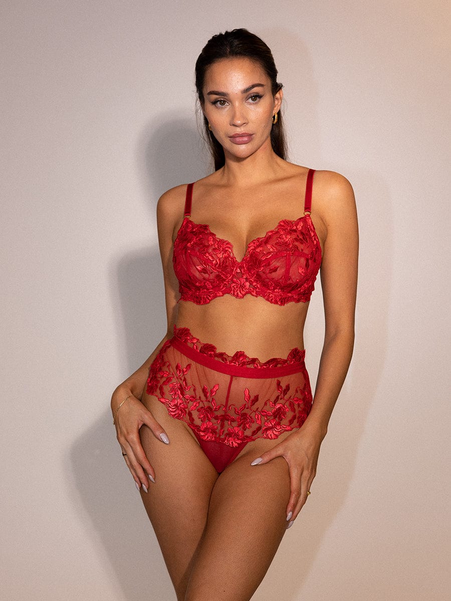 Red Iselin Soft BH