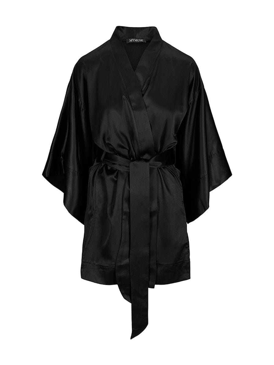 Black Emmy Kimono