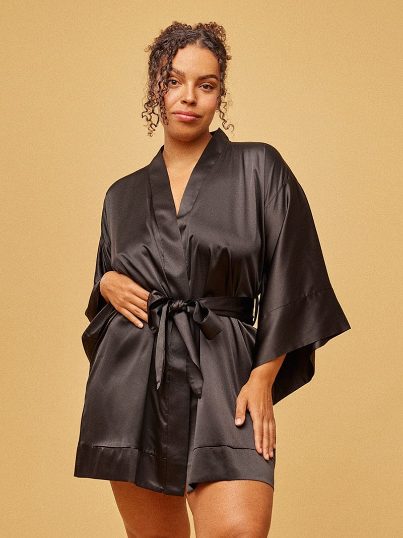 Black Emmy Kimono