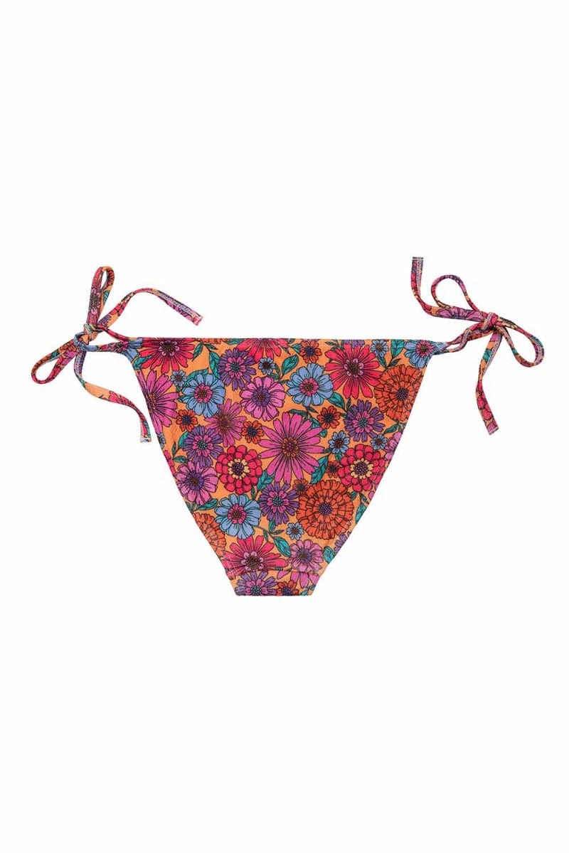 Floral 70s Tie Side Bikini Brief